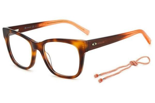 Glasses M Missoni MMI0128 05L Quadratisch Havanna