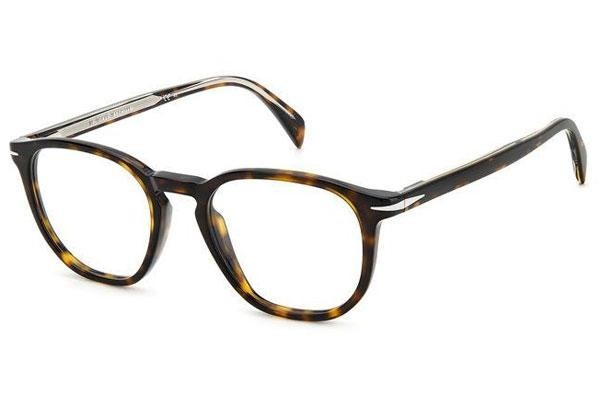 Glasses David Beckham DB1106 086 Quadratisch Havanna