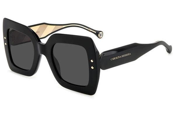 Sonnenbrille Carolina Herrera HER0082/S 807/IR Quadratisch Schwarz