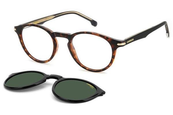 Glasses Carrera CA297/CS 086/UC Rund Havanna