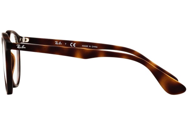 Brillen Ray-Ban Erika Optics RX7046 5365 Quadratisch Havanna