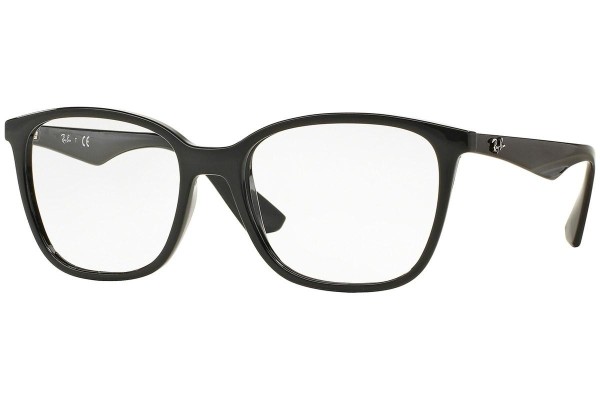 Glasses Ray-Ban RX7066 2000 Quadratisch Schwarz