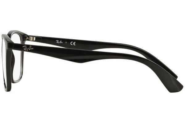 Glasses Ray-Ban RX7066 2000 Quadratisch Schwarz