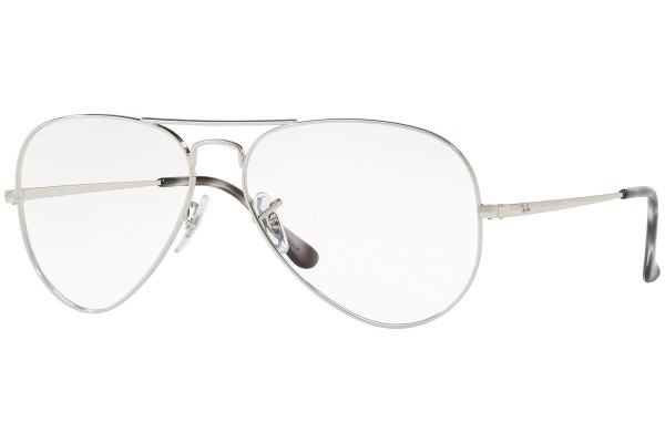 Brillen Ray-Ban Aviator Optics RX6489 2501 Pilot Silber