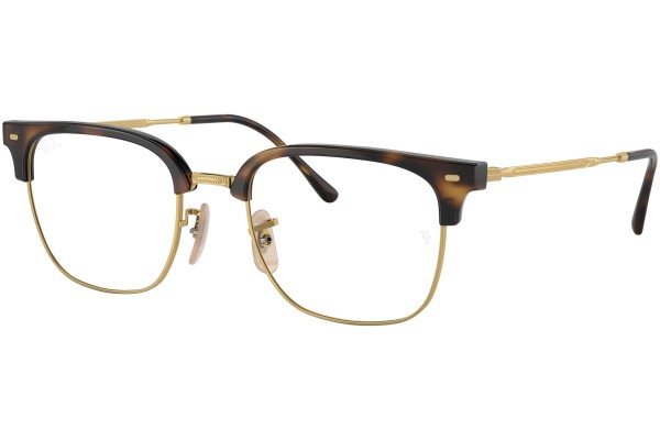 Brillen Ray-Ban New Clubmaster RX7216 2012 Browline Gold