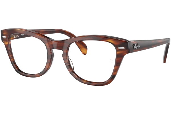 Glasses Ray-Ban RX0707V 2144 Quadratisch Havanna