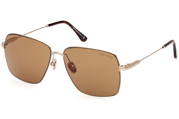 Sonnenbrille Tom Ford FT0994 32E Quadratisch Gold