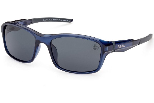 Sunglasses Timberland TB9293 90D Polarized Rechteck Blau