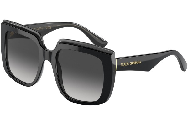 Sonnenbrille Dolce & Gabbana DG4414 501/8G Quadratisch Schwarz