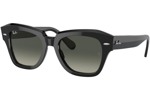 Sunglasses Ray-Ban State Street RB2186 901/71 Quadratisch Schwarz