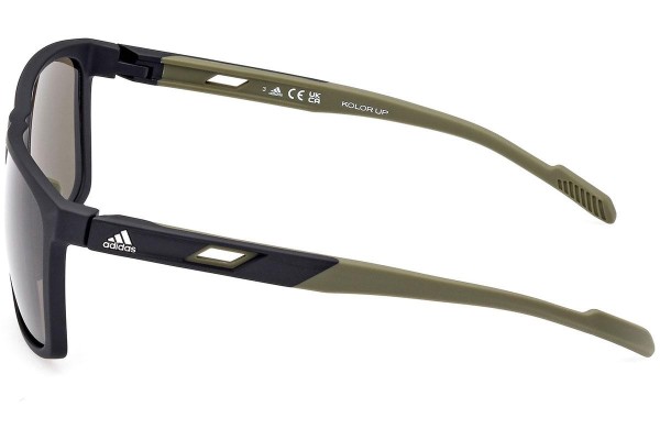 Sonnenbrille Adidas Sport SP0067 02N Rechteck Schwarz