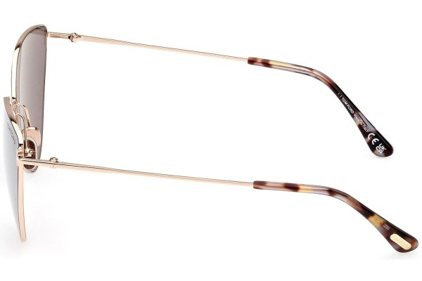 Sonnenbrille Tom Ford FT1005 32C Cat Eye Gold