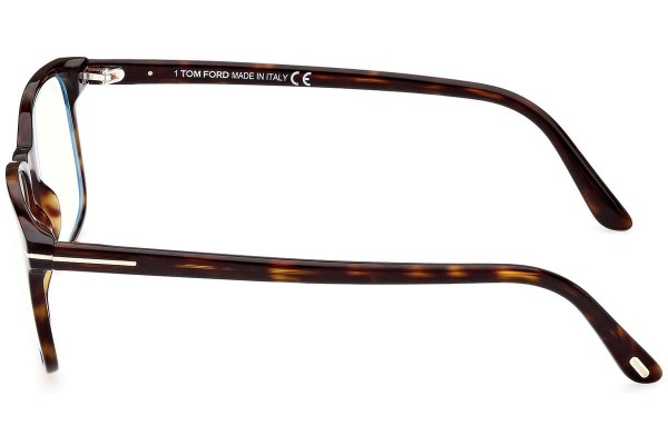 Glasses Tom Ford FT5831-B 052 Rechteck Havanna