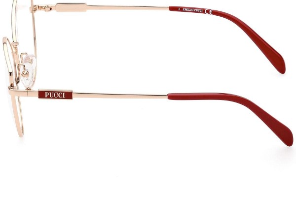 Glasses Emilio Pucci EP5214 028 Cat Eye Gold