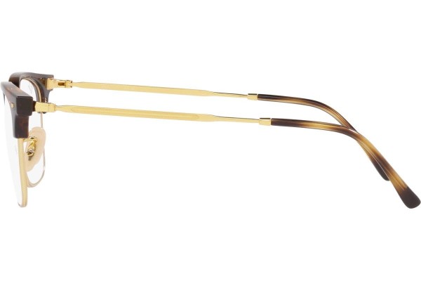 Brillen Ray-Ban New Clubmaster RX7216 2012 Browline Gold