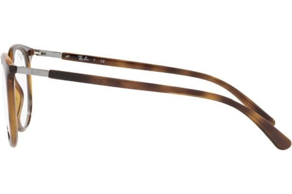 Glasses Ray-Ban RX7190 2012 Quadratisch Havanna