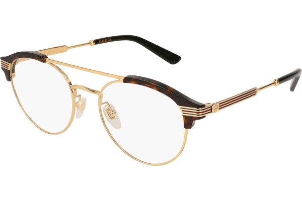 Brillen Gucci GG0289O 002 Rund Havanna