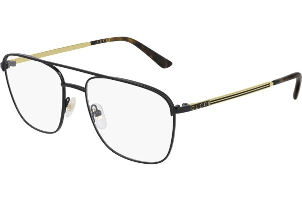 Glasses Gucci GG0833O 001 Pilot Schwarz