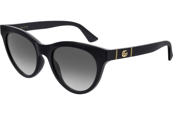 Sonnenbrille Gucci GG0763S 001 Cat Eye Schwarz