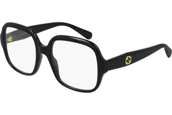 Glasses Gucci GG0799O 001 Quadratisch Schwarz