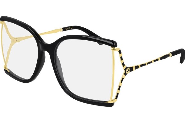 Glasses Gucci GG0592O 001 Groß Schwarz