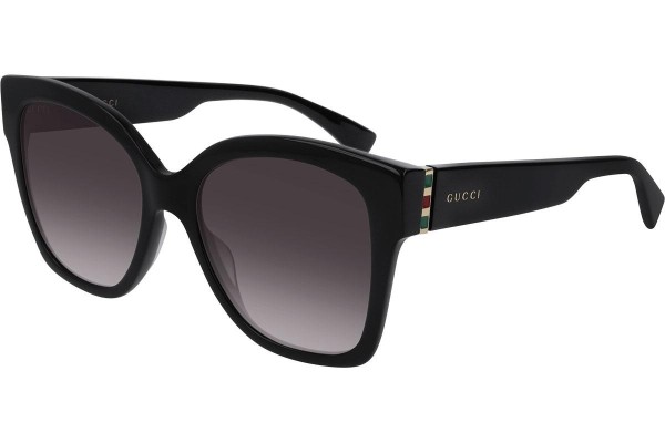 Sonnenbrille Gucci GG0459S 001 Groß Schwarz