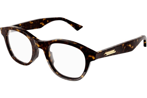 Glasses Bottega Veneta BV1130O 002 Rund Havanna