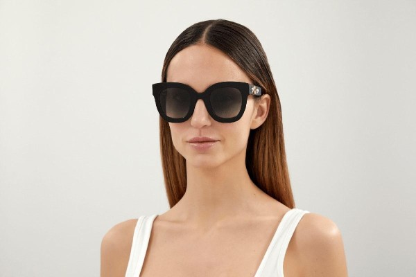 Sunglasses Gucci GG0208S 001 Groß Schwarz