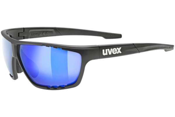 Sonnenbrille uvex sportstyle 706 2016 Rechteck Schwarz