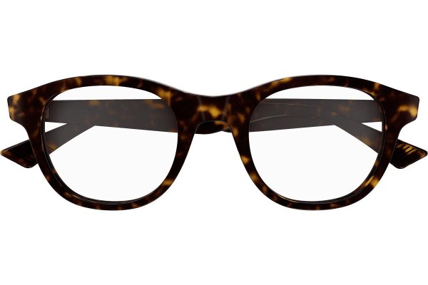 Glasses Bottega Veneta BV1130O 002 Rund Havanna