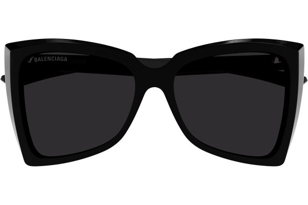 Sonnenbrille Balenciaga BB0174S 001 Cat Eye Schwarz