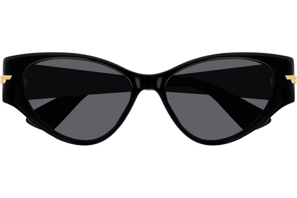 Sunglasses Bottega Veneta BV1002S 001 Cat Eye Schwarz