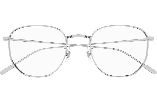 Glasses Mont Blanc MB0213OA 002 Rund Silber