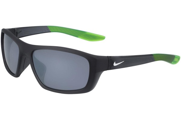 Sonnenbrille Nike Brazen Boost FJ1975 021 Rechteck Schwarz