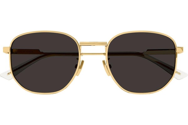 Sunglasses Bottega Veneta BV1160SA 004 Quadratisch Gold