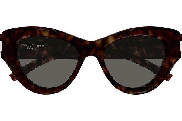 Sonnenbrille Saint Laurent SL506 002 Cat Eye Havanna