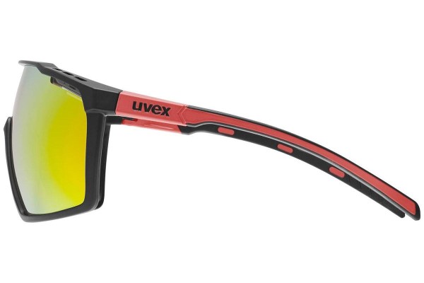 Sunglasses uvex mtn perform 2316 Monoscheibe | Shield Schwarz