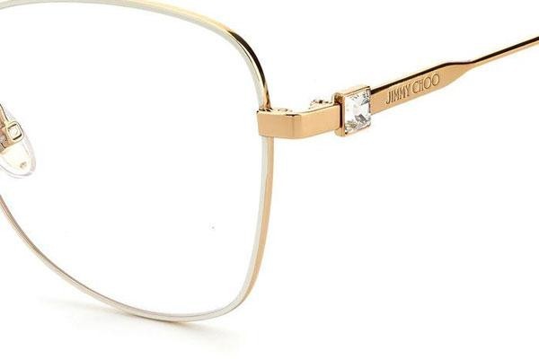 Brillen Jimmy Choo JC304 IJS Quadratisch Gold