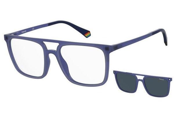 Brillen Polaroid PLD6166/CS PJP/C3 Polarized Quadratisch Blau