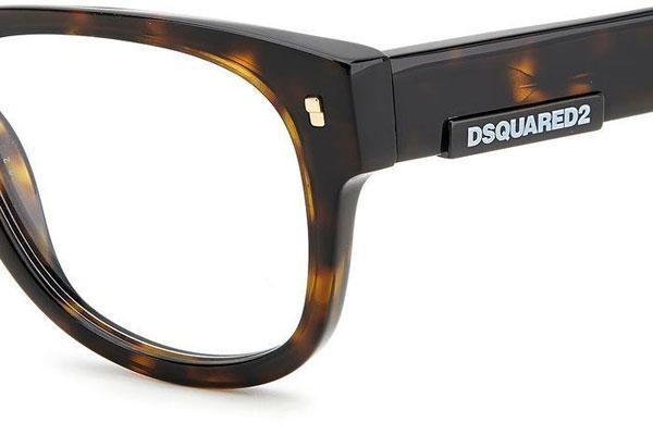 Glasses Dsquared2 D20048 086 Quadratisch Havanna