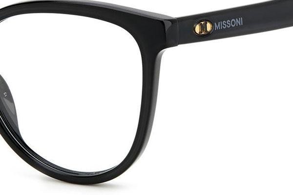 Glasses M Missoni MMI0093 807 Quadratisch Schwarz