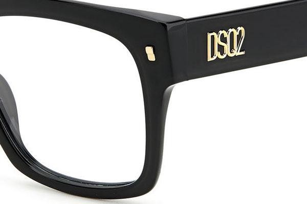 Glasses Dsquared2 D20066 807 Quadratisch Schwarz