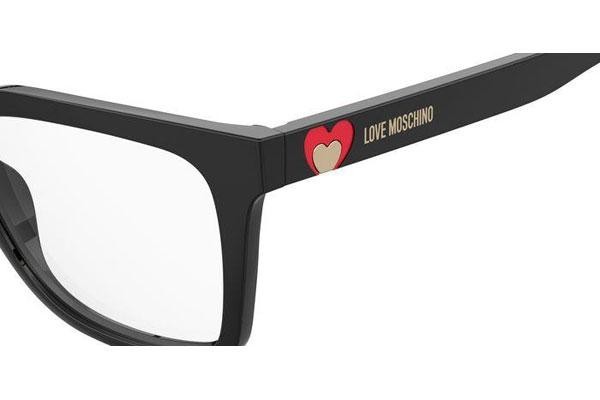 Glasses Love Moschino MOL603 807 Rechteck Schwarz