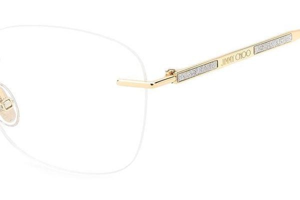 Brillen Jimmy Choo JC365 83I Rechteck Gold