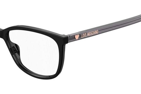 Glasses Love Moschino MOL546 807 Rechteck Schwarz