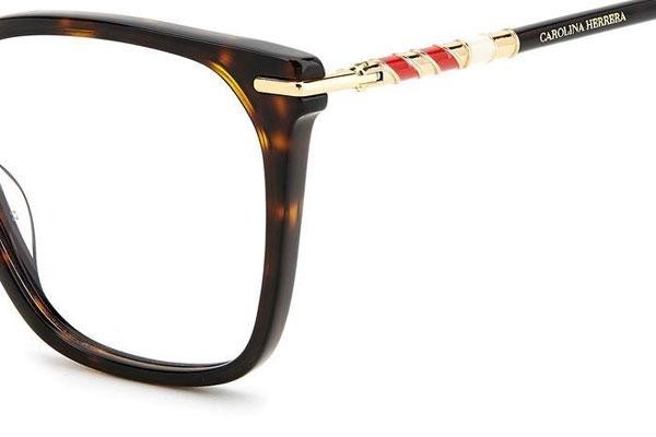 Glasses Carolina Herrera HER0094 086 Quadratisch Havanna