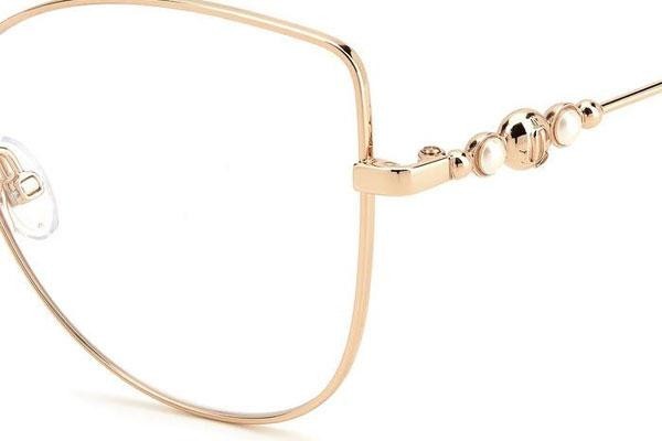 Brillen Jimmy Choo JC339 BKU Cat Eye Gold