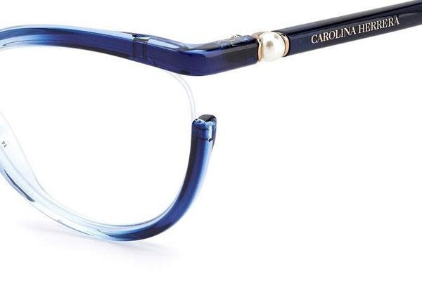 Glasses Carolina Herrera CH0005 AGS Cat Eye Blau