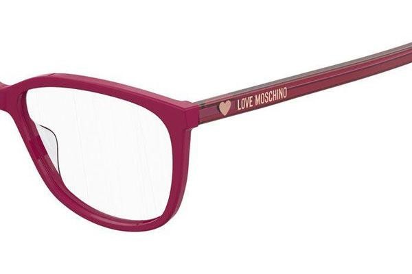 Brillen Love Moschino MOL546/TN 8CQ Rechteck Rot