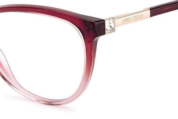 Brillen Jimmy Choo JC287 7W5 Cat Eye Rot